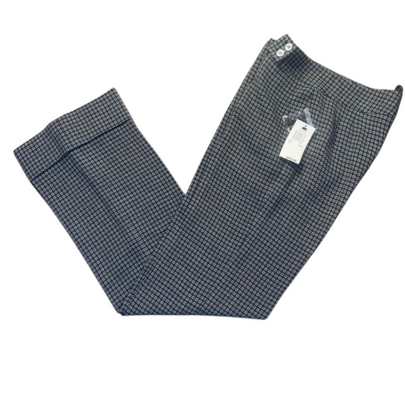 Anne Klein Pants - Anne Klein Size 4 Dress Pants Olive Green Geometric Print